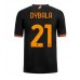 Billige AS Roma Paulo Dybala #21 Tredje Fodboldtrøjer 2023-24 Kortærmet
